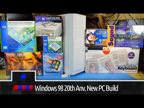 Windows 98 20th Anniversary All New PC Build